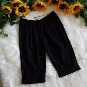 Valley Crepe Cuffed Culottes